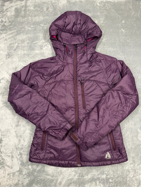 Eddie Bauer Jackets & Blazers - Eddie Bauer First Ascent Mountaineering Hooded Puffer Jacket in Deep Plum